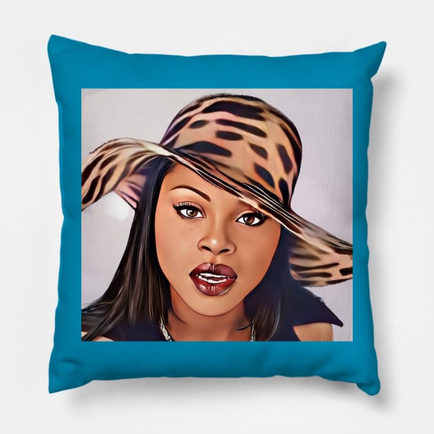 Foxy Brown Pillow by M.I.M.P.
