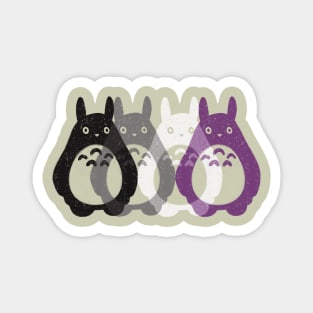 Asexual Ace Pride Forest Spirit Magnet