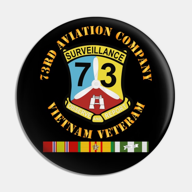 73rd Aviation Company - Vietnam Veteran Pin by twix123844