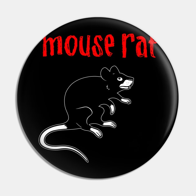 Mouse Rat Pin by wloem