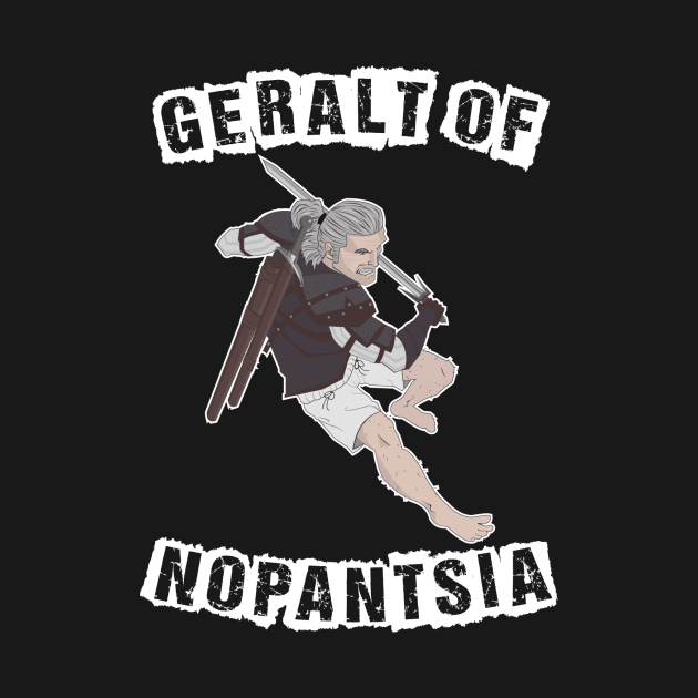 Geralt Of Nopantsia by GeeLaw