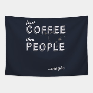 First COFFEE Tapestry