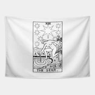 Star Tarot Card Tapestry
