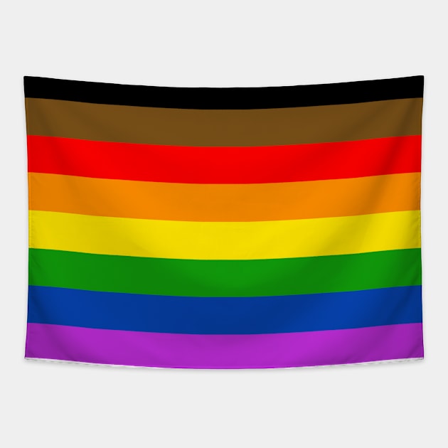 gay pride (poc) Tapestry by hangryyeena