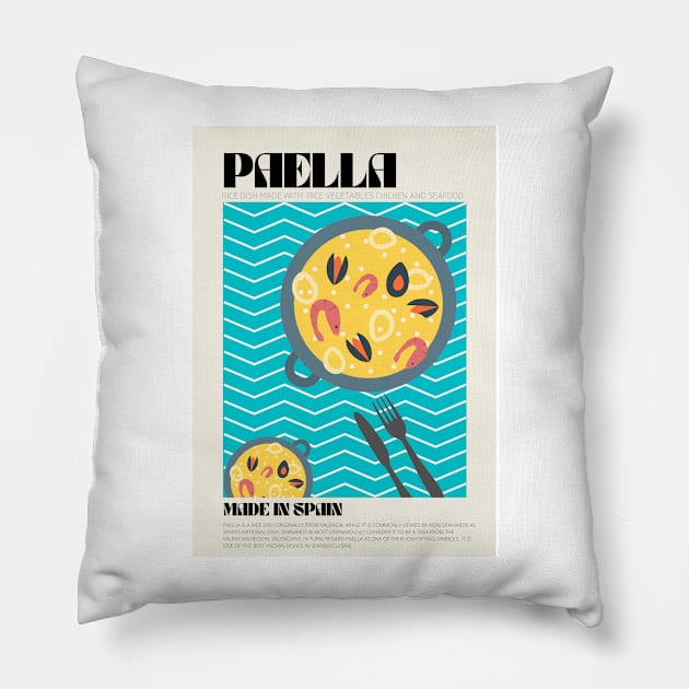 Paella Pillow by osmansargin