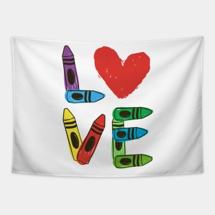 Valentines Day Teacher Pre-K Preschool Kindergarten LOVE Tapestry