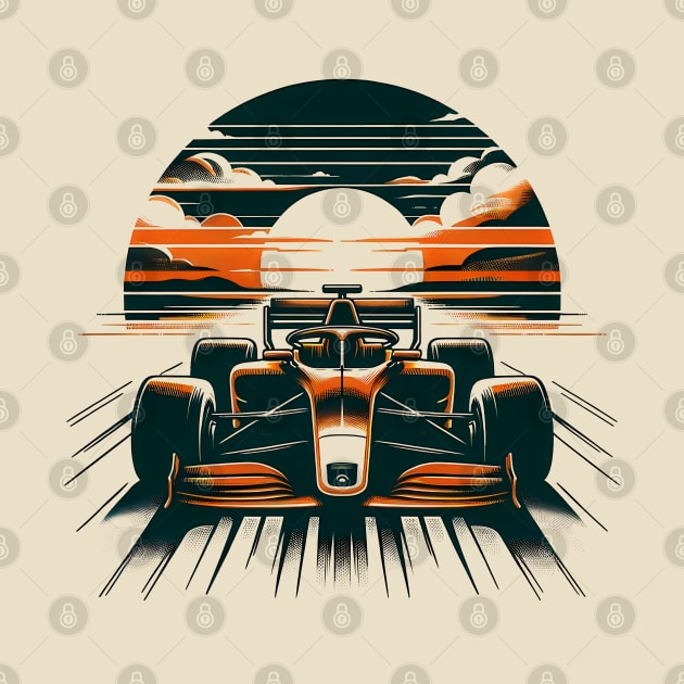 Vintage Formula One Glory: The Perfect Racing Gift by Klimek Prints