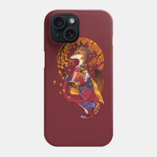 Maple Kitsune Fox Phone Case