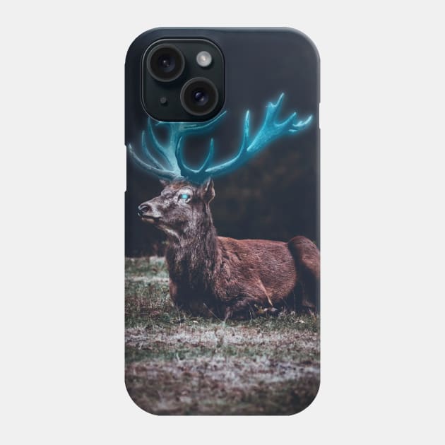 The Magic of Nature: The Warlock Deer Phone Case by GrayLess