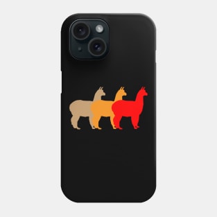 Colourful Alpaca Phone Case