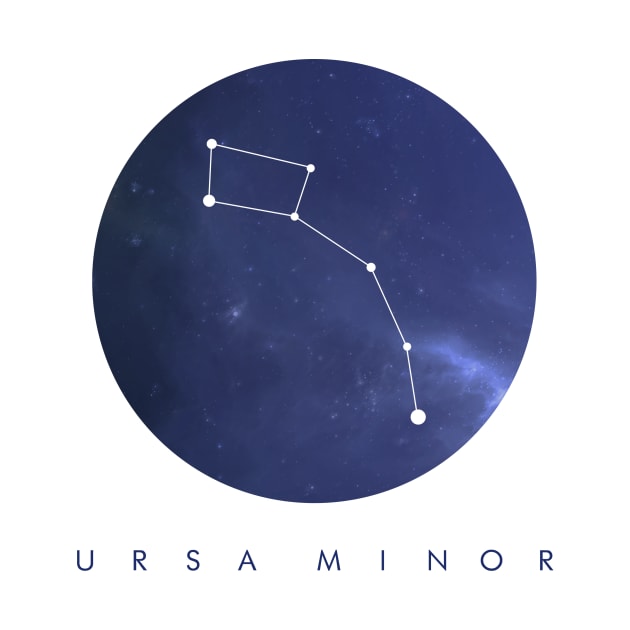 Ursa Minor (Little Dipper) Constellation by clothespin