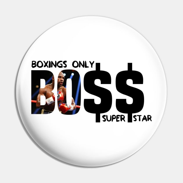 Floyd Mayweather Boxings Only Superstar Pin by FirstTees