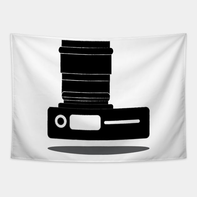 camera vector Tapestry by Art Farabi