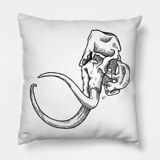 Mammoth Pillow by BeauyArt