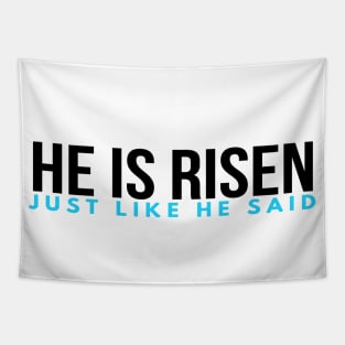 He Is Risen Cool Motivational Easter Christian Tapestry