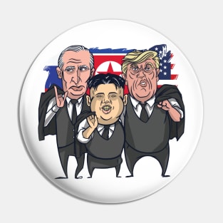 Putin Trump Kim Pin