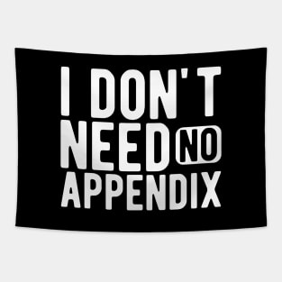 Appendix - I don't need no appendix w Tapestry