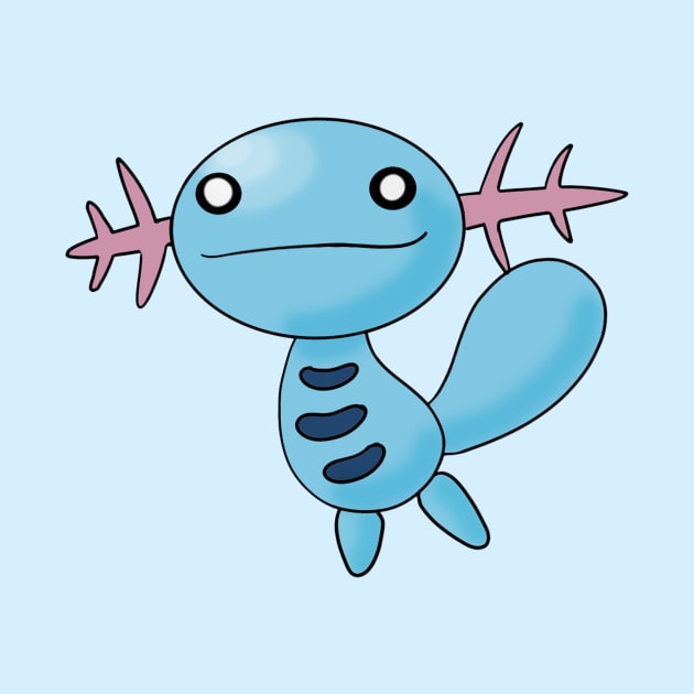 wooper by MoriaDoesArt