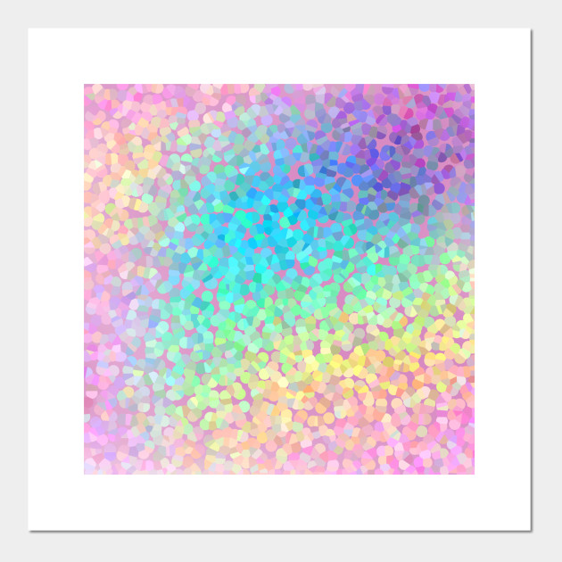Pointillized Pastel Rainbow Gradient Pastel Rainbow Pattern