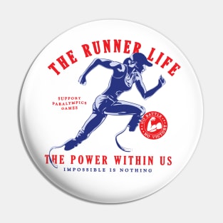 The Runner Life - The Power Within Us ( Lady Version ) Pin