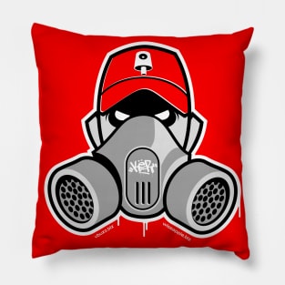 GRAFF GAS MASK Pillow