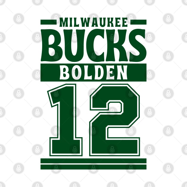 Milwaukee Bucks Boldennn 12 Limited Edition by Astronaut.co