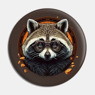 Crypto Racoon Pin