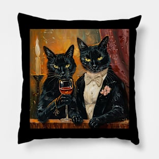 Decadent Cats Pillow