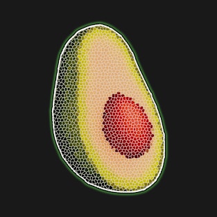 Abstract Avocado T-Shirt