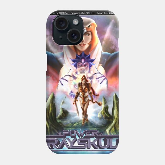 THE POWER OF GRAYSKULL poster Phone Case by CrazyPencilComics