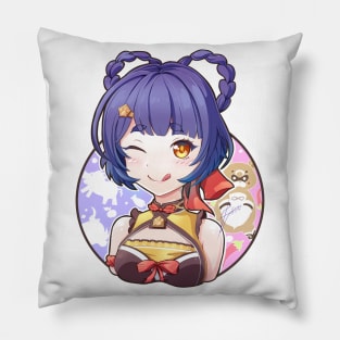 mmorpg cute chef girl Pillow