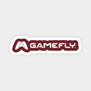 GF Horizontal Logo White Magnet