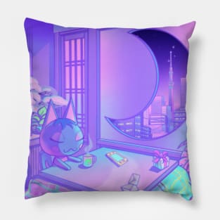 Midnight Rose Pillow