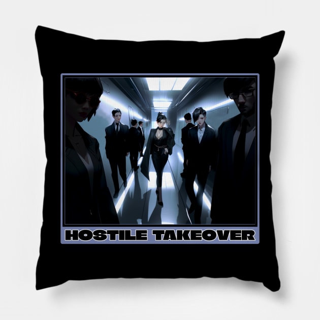 Hostile Takeover Manhwa Manga Anime Pillow by Underground Cargo