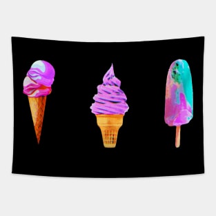 Cute Ice Creams Tapestry