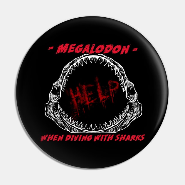 Megalodon Pin by Phillie717