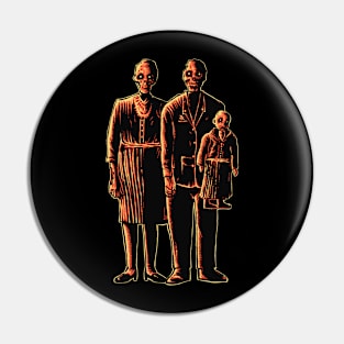 Zombie family Pin