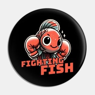 Fighting Fish Betta Fish Aquarist Design Pin