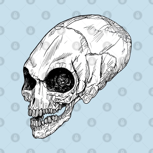 Crystal Skull -  Sketch by Buff Geeks Art