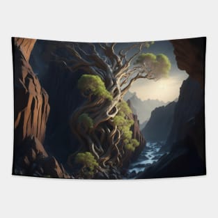 Mystic Luminous Enigma Tapestry