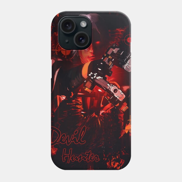 Devil May Cry Devil Hunter Dante Phone Case by syanart