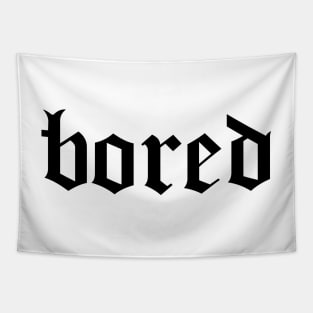 bored  - Logo chest (hype, aesthetic) Tapestry