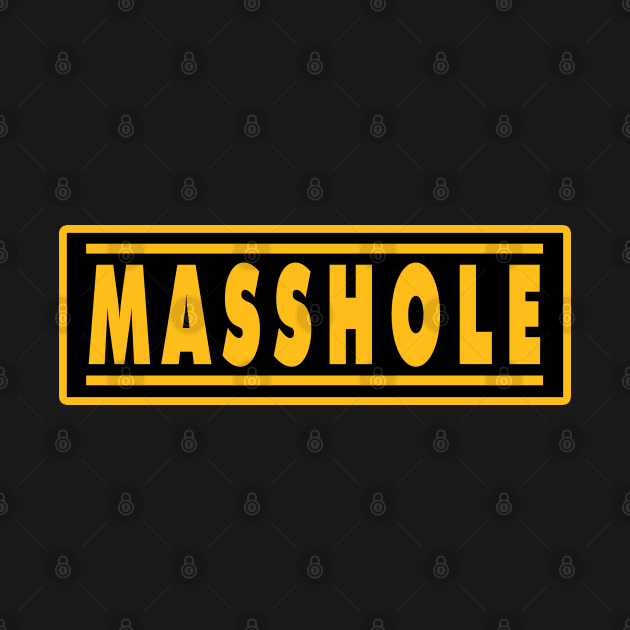 Masshole by  The best hard hat stickers 