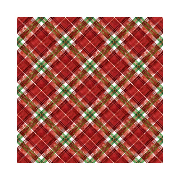 BG -  Traditional red tartan by crumpetsandcrabsticks