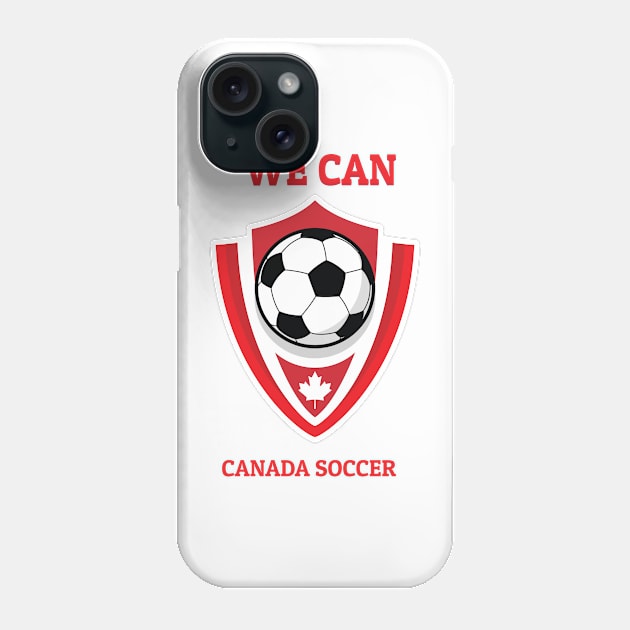 we can Canada Soccer Phone Case by smkworld