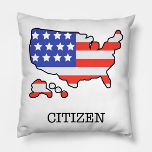 American Citizen Pillow