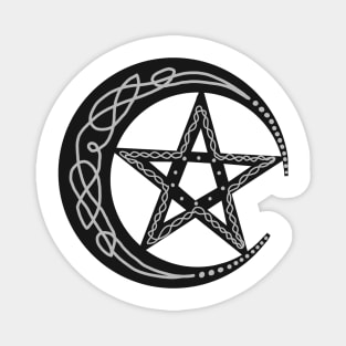 Moon Pentagram Magnet