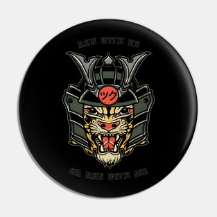 SAMURAI TIGER Pin