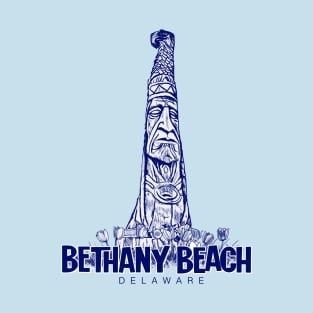 Bethany Beach Chief Little Owl Totem T-Shirt