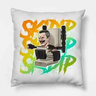 SKIBIDI TOILET g MAN Pillow